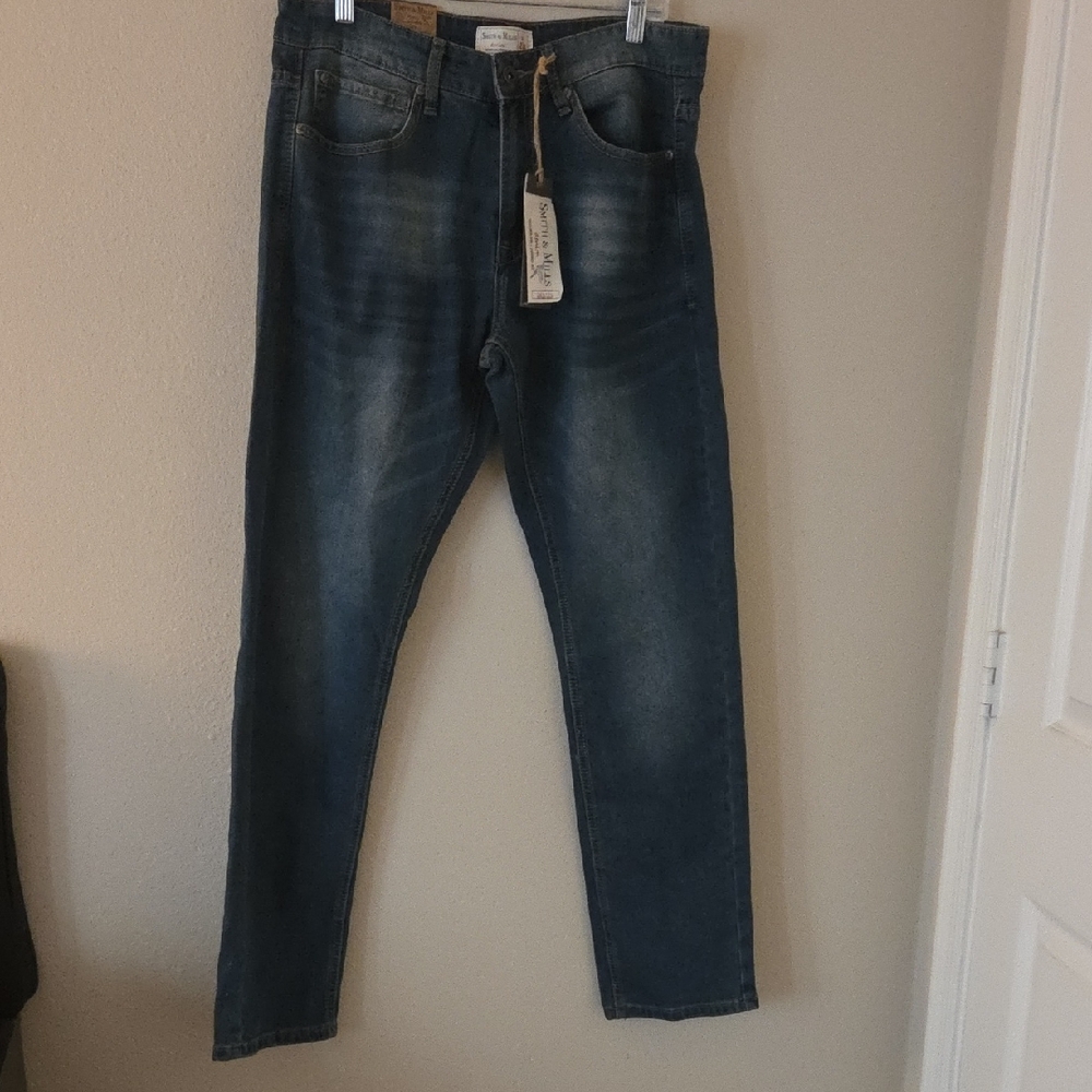 Smith & Mills Men's Blue Jeans
